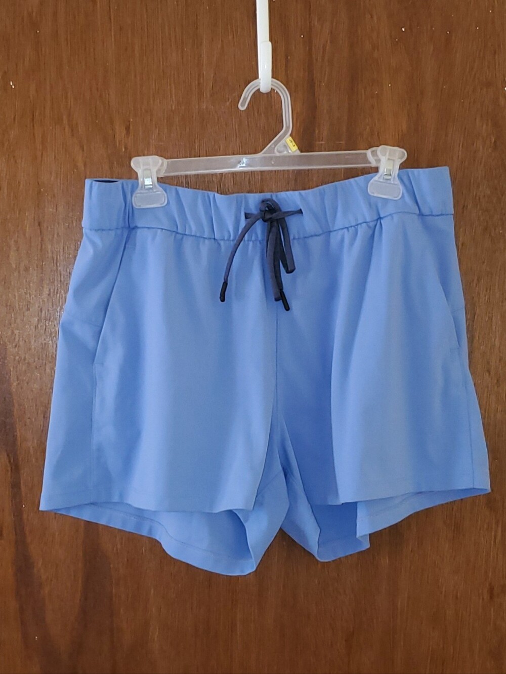 ZYIA Active Sky Blue Club Shorts Sz Xl EUC
